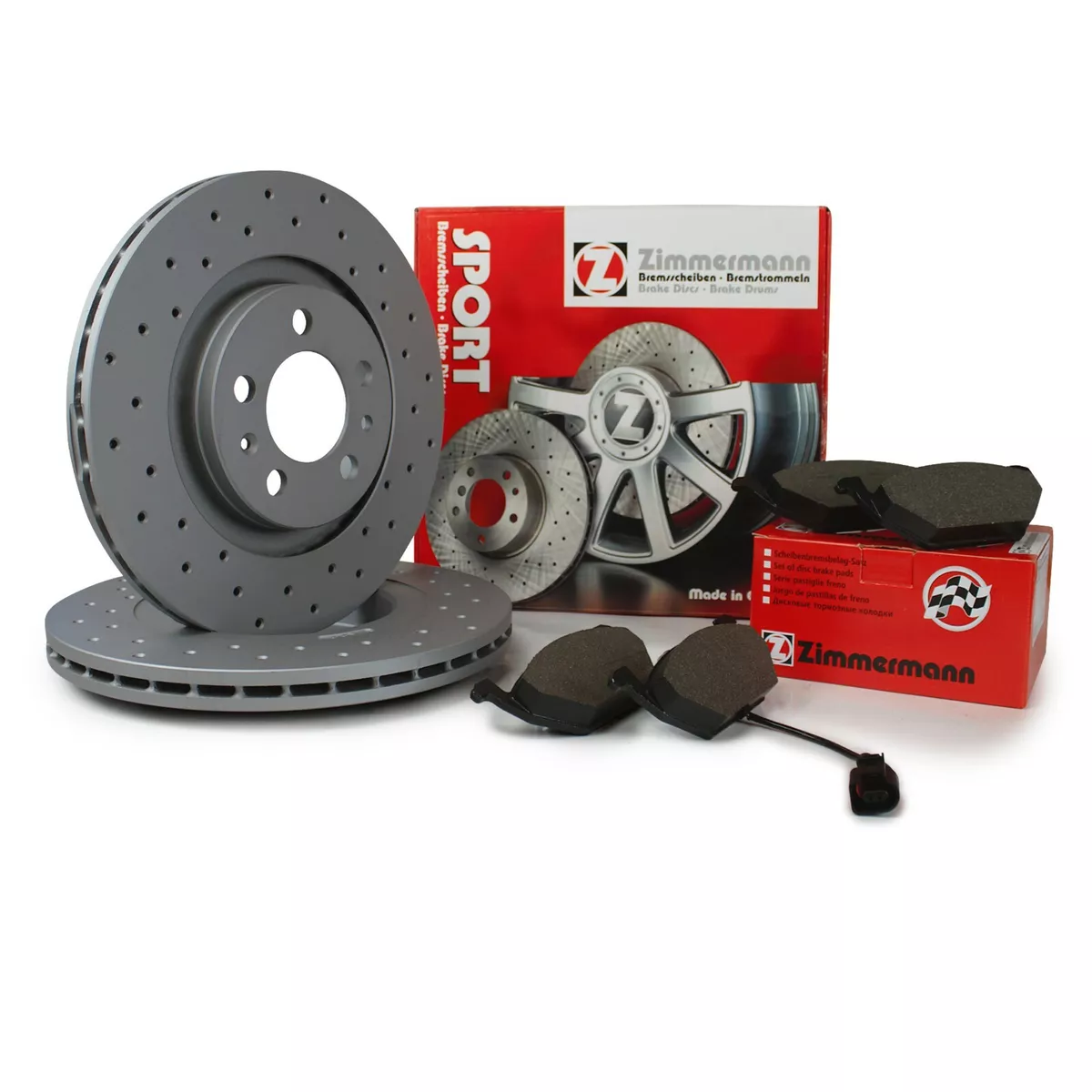 Якісні гальмівні диски та колодки Zimmermann для BMW 3 (E46)