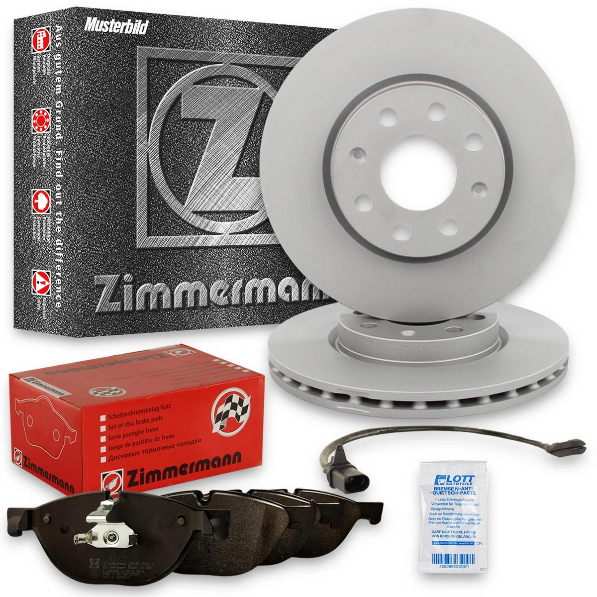 Якісні гальмівні диски та колодки Zimmermann для BMW 3 (E46)